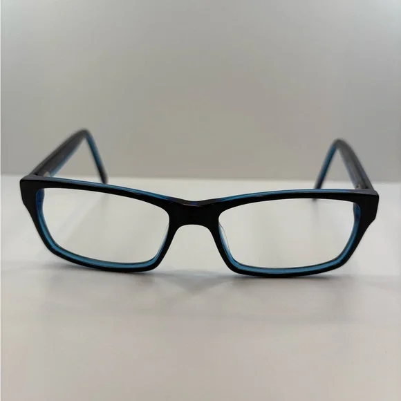 FRAMES ONLY - AMERICAN CLASSICS BLACK/BLUE (BKBL) 54•17•145 - Picture 2 of 15